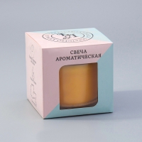 Свеча ГИГАНТ ароматическая в стакане "Фруктовое слияние", соевый воск, 10х10 см Свеча ГИГАНТ ароматическая в стакане "Фруктовое слияние", соевый воск, 10х10 см