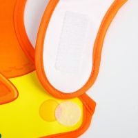 Нагрудник для кормления «Лисенок» непромокаемый на липучке, с карманом Нагрудник для кормления «Лисенок» непромокаемый на липучке, с карманом