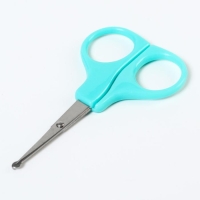 Ножницы детские безопасные, маникюрные, от 0 мес., цвета МИКС Ножницы детские безопасные, маникюрные, от 0 мес., цвета МИКС