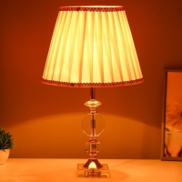 Настольная лампа "Жаклин" Е27 40Вт золото 30х30х49 см RISALUX