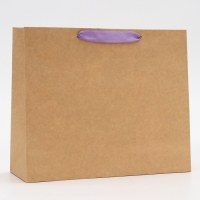 Пакет с PVC окном, "Сирень", 31 х 11 х 26 см