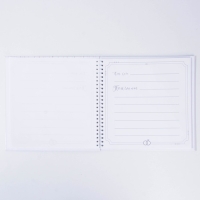 Книга пожеланий на свадьбу с ручкой &laquo;Белая с кристаллами&raquo;.