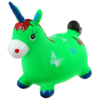 Попрыгун ZABIAKA &laquo;Единорог&raquo;, h=50 см, 1300 г, цвет МИКС