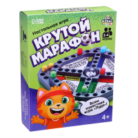 Настольная игра &laquo;Крутой марафон&raquo;, лудо, 2-4 игрока, 4+