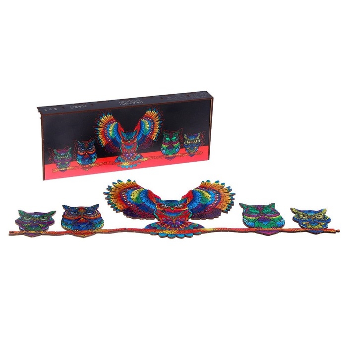 Пазл деревянный фигурный &laquo;Хранители ночи&raquo;, 164 элементов