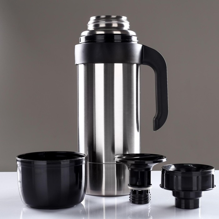 Термос "Амет. Турист-Н" 1с591, с узким горлом, 1,5 л, 56 &deg;С, 24 ч