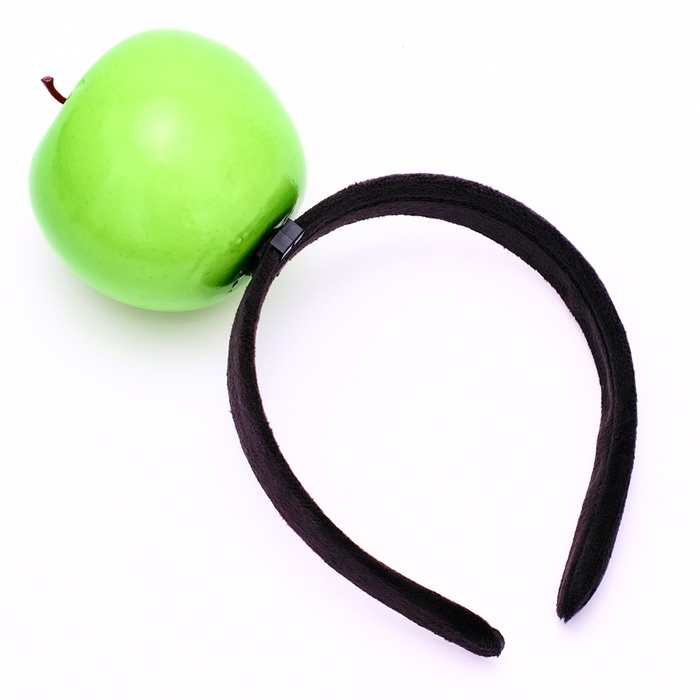 Карнавальный набор &laquo;Зелёное яблочко&raquo;: накидка, ободок