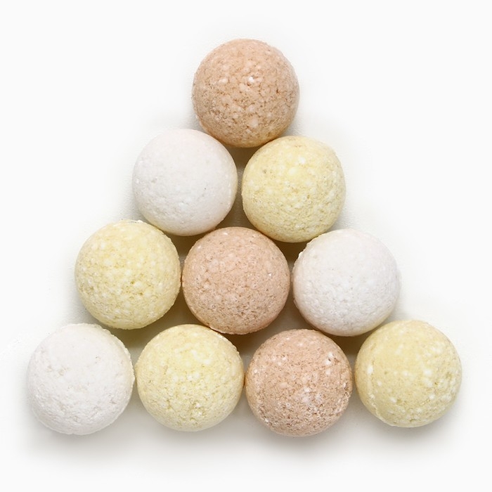 Подарочный набор косметики новогодний, бомбочки для ванны, 10 х 10 г, аромат ванили и шоколада, Новый Год Подарочный набор косметики новогодний, бомбочки для ванны, 10 х 10 г, аромат ванили и шоколада, Новый Год