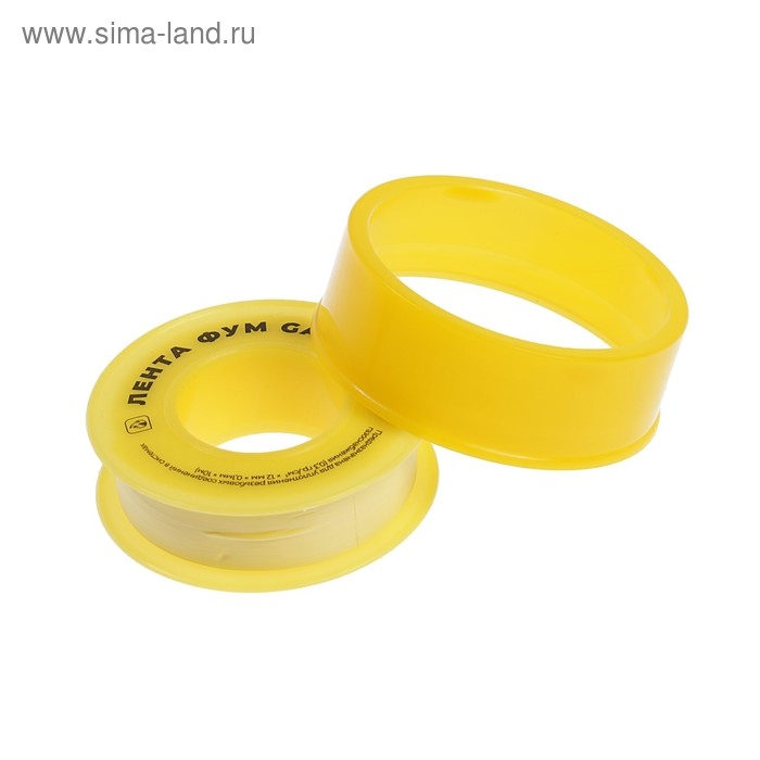 Лента ФУМ Masterprof ИС.130218, GAS, 12х0,1 мм, 10 м, для соединений газового оборудования Лента ФУМ Masterprof ИС.130218, GAS, 12х0,1 мм, 10 м, для соединений газового оборудования