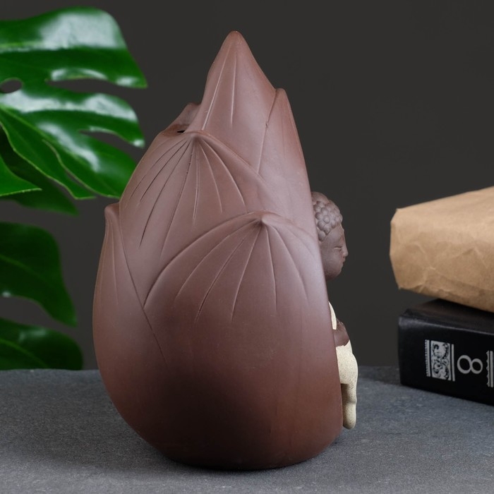 Подставка для благовоний Подставка для благовоний "Будда" 18х12см, с подсветкой, батарейки LR44