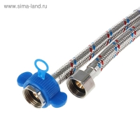 Подводка гибкая AquaKratos, гайка-гайка, 150 см, нерж.сталь, с ключом для монтажа Подводка гибкая AquaKratos, гайка-гайка, 150 см, нерж.сталь, с ключом для монтажа