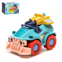 Танк &laquo;Тигр&raquo;, стреляет ракетами, свет и звук, работает от батареек, цвет разноцветный