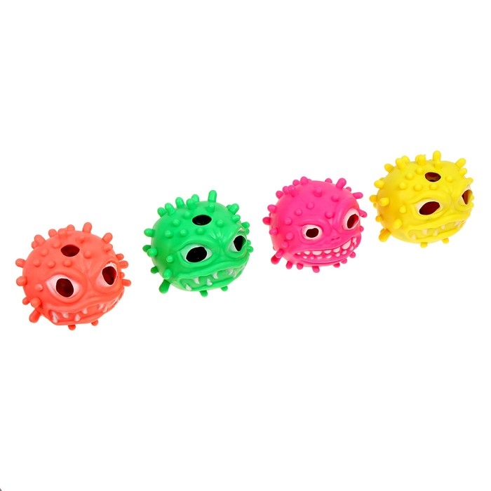 Мялка &laquo;Зубастик&raquo; с гидрогелем, цвета МИКС