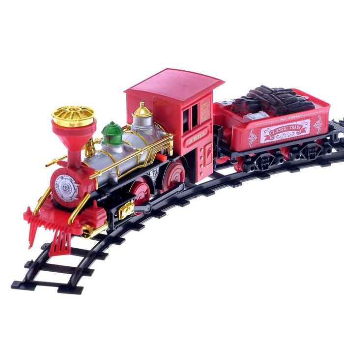 Железная дорога «Классик», звук, протяжённость пути 2,8 м Железная дорога «Классик», звук, протяжённость пути 2,8 м