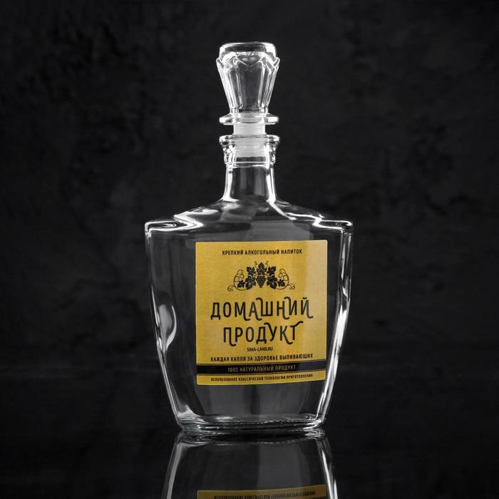 Штоф &laquo;Домашний продукт&raquo;, 0.5 л