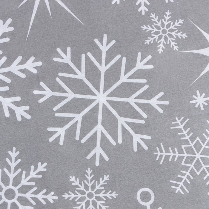 Постельное бельё &laquo;Этель&raquo; 2 сп Snow fall, 175х215 см, 200х220 см, 70х70 см - 2 шт, бязь