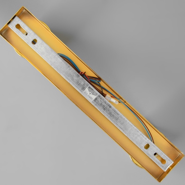 Спот "Этнес" 2хGU10 золото 29,5х6,5х16,5 см