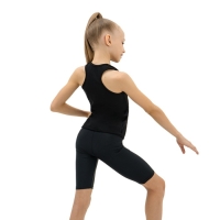 Велосипедки для гимнастики и танцев Grace Dance, р. 30, цвет чёрный