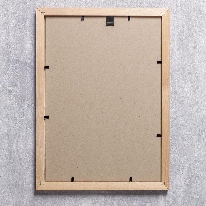 Фоторамка сосна с24 дуб 21х30 см (пластиковый экран)