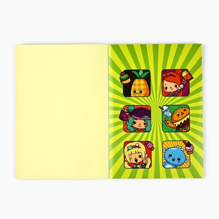 Альбом детских наклеек &laquo;Туса-джуса&raquo;, 11 х 16 см