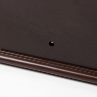 Светодиодная фигура &laquo;Дед Мороз на поезде&raquo; 31.5 &times; 18 &times; 18 см, полистоун, батарейки ААх3 (не в комплекте), USB, свечение тёплое белое