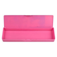 Пенал-футляр пластиковый 55 х 200 х 25 мм, Феникс "Розовая девочка", для девочки, розовый Пенал-футляр пластиковый 55 х 200 х 25 мм, Феникс "Розовая девочка", для девочки, розовый