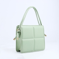 Сумка кросс-боди на молнии, цвет мятный