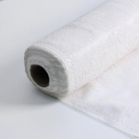 Клеёнка на стол «Ягодки», ажурная, ширина 137 см, рулон 20 метров, толщина 0,2 мм, цвет белый Клеёнка на стол «Ягодки», ажурная, ширина 137 см, рулон 20 метров, толщина 0,2 мм, цвет белый