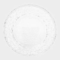 Тарелка стеклянная &laquo;Вулкан&raquo;, d=27,5 см, цвет прозрачный