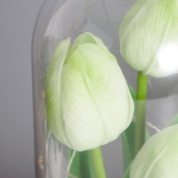 Ночник колба «Тюльпаны» LED 3хААА зеленый 10,5х10,5х22см Ночник колба «Тюльпаны» LED 3хААА зеленый 10,5х10,5х22см