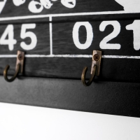 Крючки декоративные дерево "Перерыв на кофе" 20х30 см