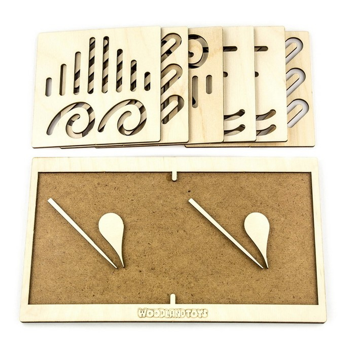 Межполушарная доска &laquo;Зигзаг&raquo;