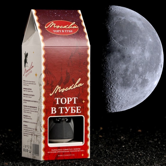 Космическое питание Космическое питание "Торт Москва" в тюбике, 115 г