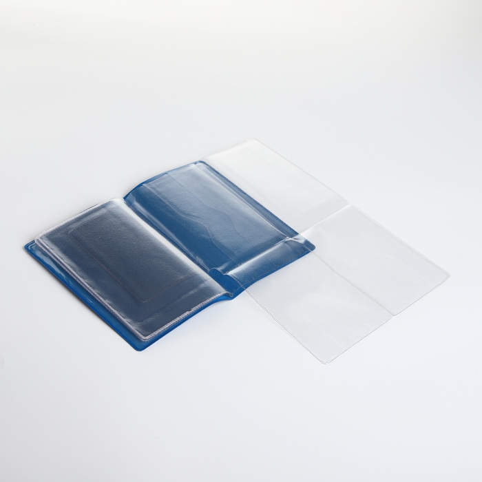 Обложка для автодокументов, цвет синий Обложка для автодокументов, цвет синий