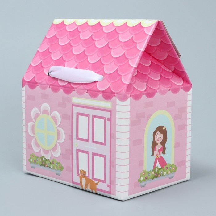 Коробка подарочная складная, упаковка, &laquo;Домик принцессы &raquo;, 15 х 18 х 10 см