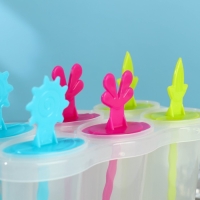 Форма для мороженого «Сказка», 6 ячеек, цвет прозрачный Форма для мороженого «Сказка», 6 ячеек, цвет прозрачный