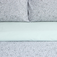 Постельное бельё Этель дуэт Small flowers, 143х215 см 2 шт, 220х240 см, 50х70 см 2 шт, поплин