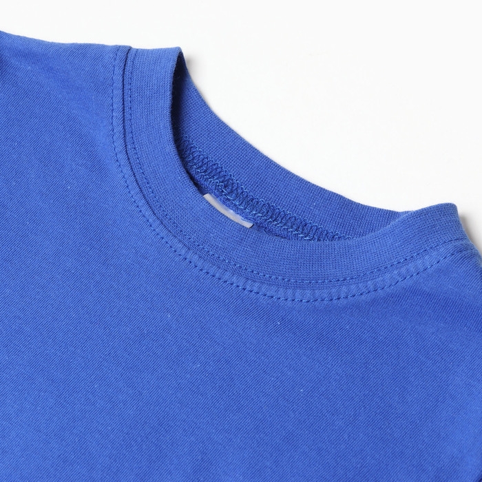 Футболка детская, цвет синий, рост 104 см