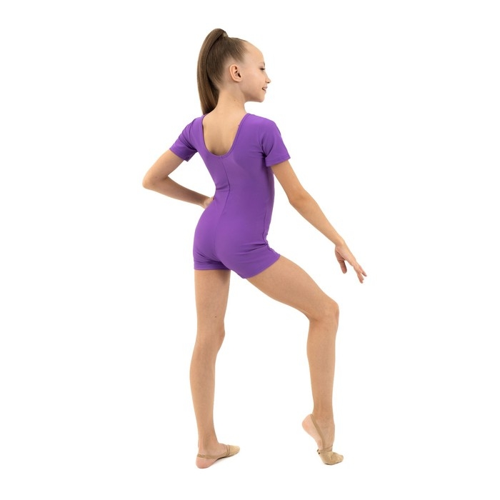Купальник для гимнастики и танцев Grace Dance, р. 42, цвет фиолетовый