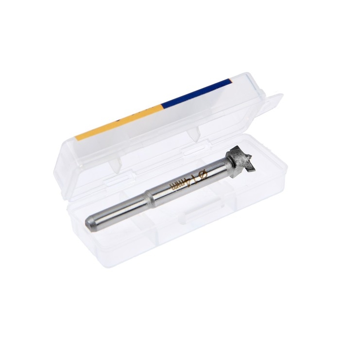 Сверло Форстнера ТУНДРА, твердосплавные пластины, цилиндрический хвостовик, 14 мм Сверло Форстнера ТУНДРА, твердосплавные пластины, цилиндрический хвостовик, 14 мм