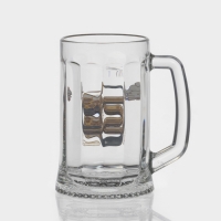 Кружка стеклянная для пива «Золотые змейки», 500 мл, МИКС Кружка стеклянная для пива «Золотые змейки», 500 мл, МИКС
