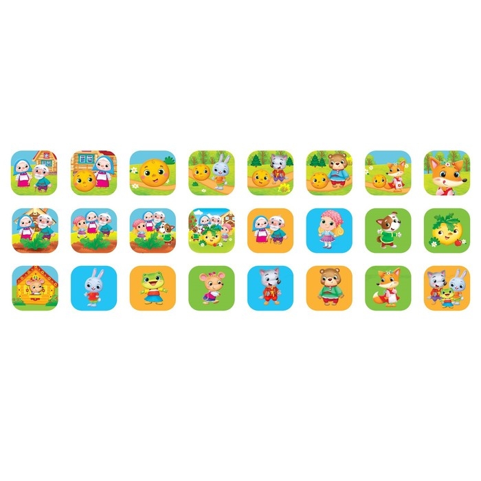 Проектор-фонарик &laquo;Добрые сказки&raquo;, 3 слайда, 24 картинки