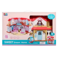 Дом для кукол с набором животных &laquo;Семья кроликов&raquo; и питомцем, свет, звук