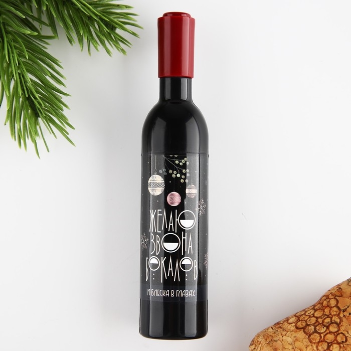 Магнит-открывашка новогодний &laquo;Блеска в глазах&raquo; на Новый год на Новый год, 2,5 х 11,8 х 2,5 см