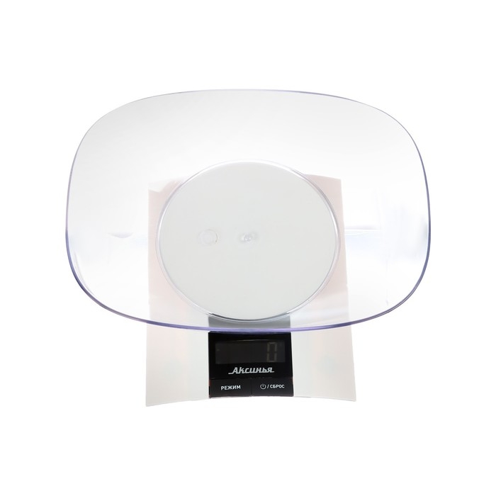 Весы кухонные Весы кухонные "АКСИНЬЯ" КС-6505, электронные, до 3 кг, белые