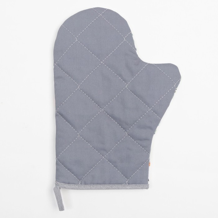 Варежка-прихватка Варежка-прихватка "Berry garden" 20х28см,саржа, 100% х/л, ватин 250г/м2