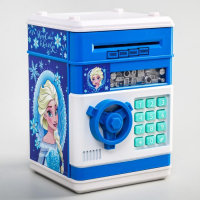 Копилка сейф, 20 см х 14,5 см х 14 см "Эльза", Холодное сердце Копилка сейф, 20 см х 14,5 см х 14 см "Эльза", Холодное сердце