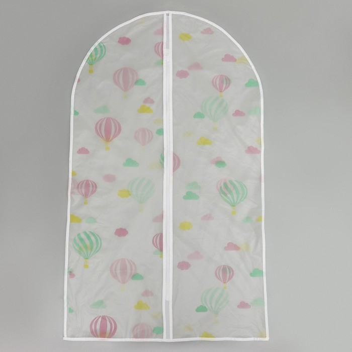 Чехол для одежды &laquo;Воздушные шары&raquo;, 60&times;100 см, PEVA, дизайн МИКС