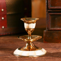 Подсвечник "Мираж" латунь, 7,5х7,5х8 см Подсвечник "Мираж" латунь, 7,5х7,5х8 см