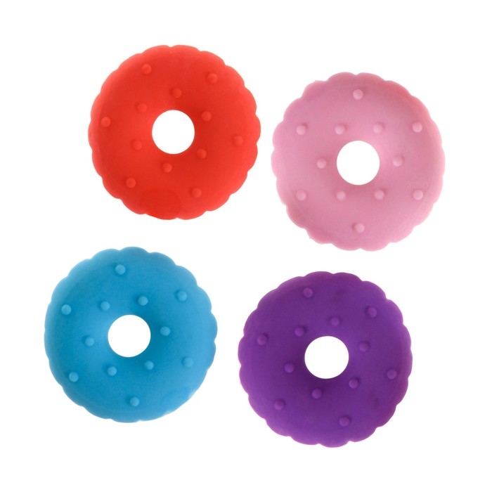 Набор фигурных ластиков &laquo;Вкусняшки&raquo;, 4 штуки, МИКС